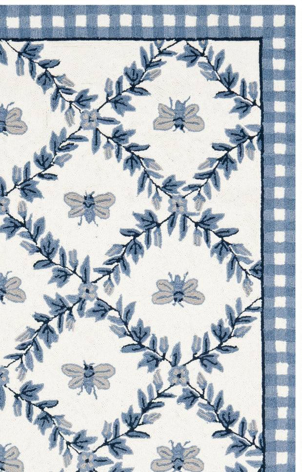 IVORY / BLUE