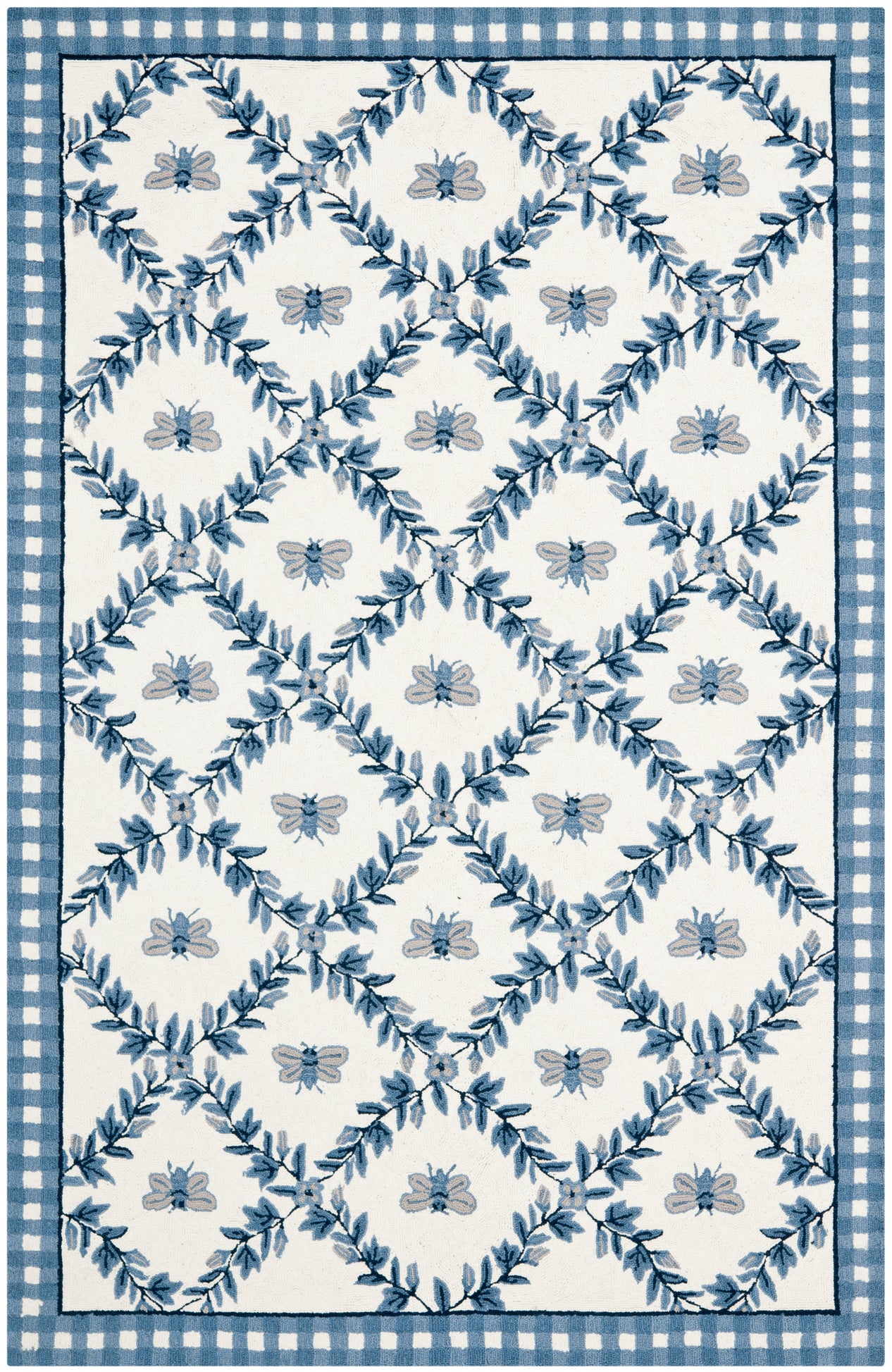 IVORY / BLUE