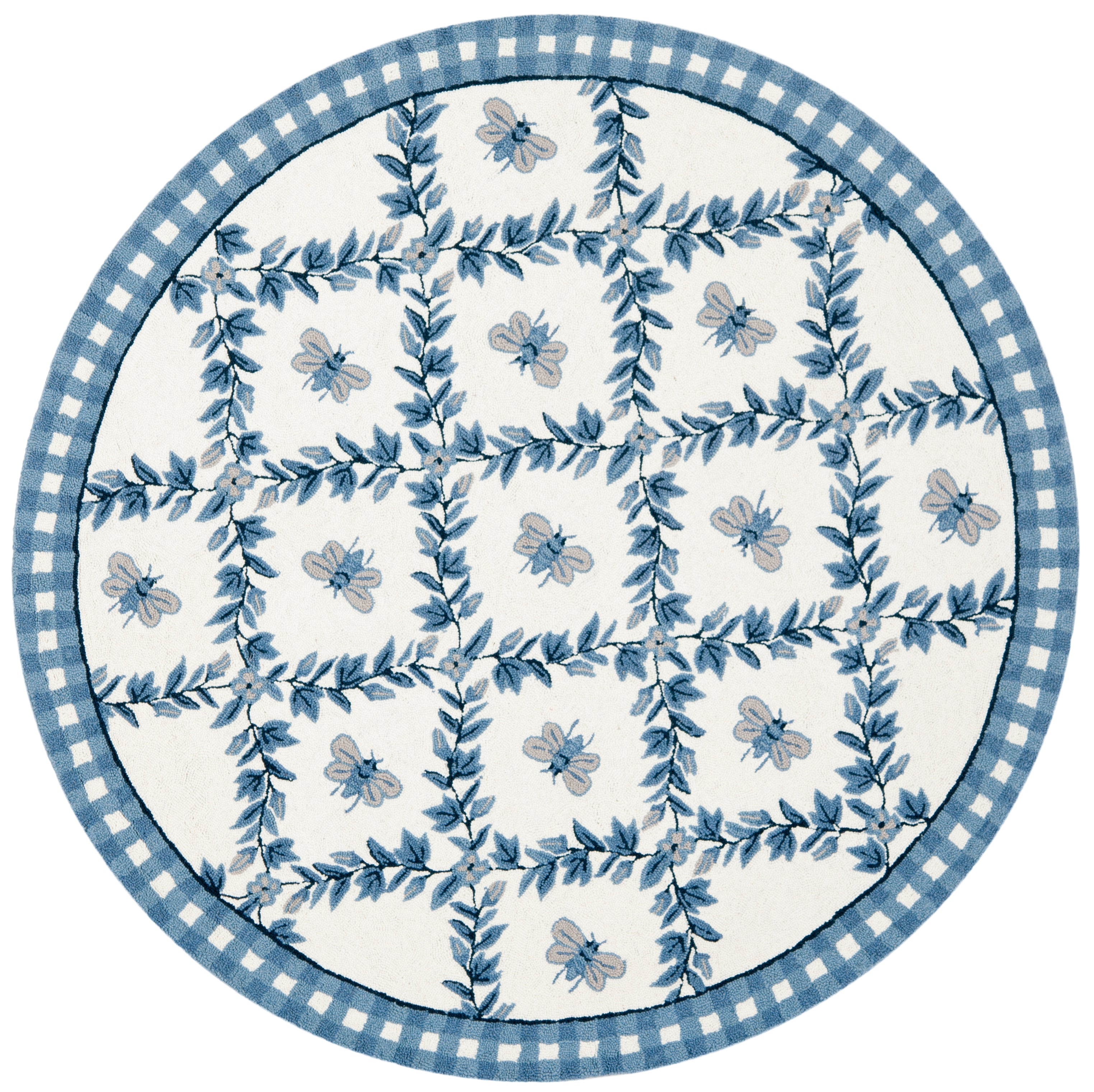 IVORY / BLUE