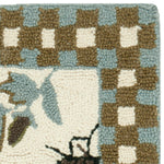 IVORY / LIGHT BLUE