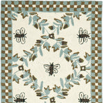 IVORY / LIGHT BLUE