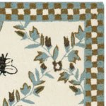 IVORY / LIGHT BLUE