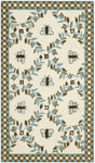 IVORY / LIGHT BLUE