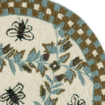 IVORY / LIGHT BLUE