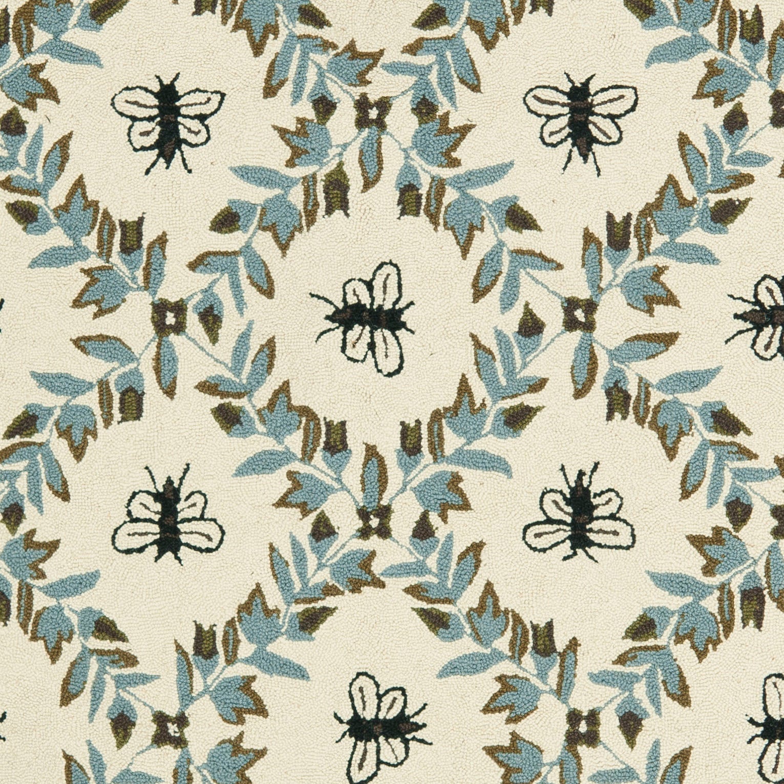 IVORY / LIGHT BLUE