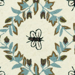 IVORY / LIGHT BLUE