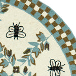 IVORY / LIGHT BLUE