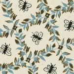 IVORY / LIGHT BLUE