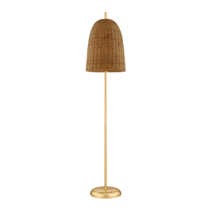 Mitzi Lighting Beatrice Floor Lamp - Aged Brass - HL1001401-AGB