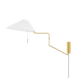 Mitzi Lighting Aisa Plug-In Sconce - Hl647201-Agb