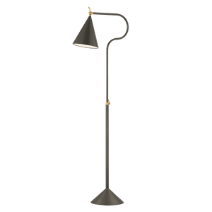 Mitzi Lighting Harriet Floor Lamp - Aged Brass/True Bronze - HL996401-AGB/TRB
