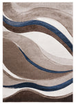 BEIGE / BLUE