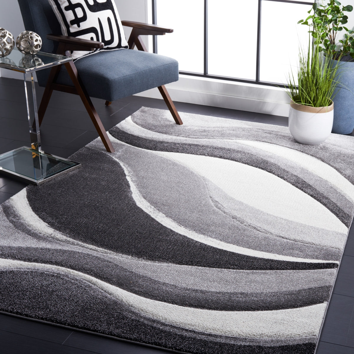GREY / IVORY