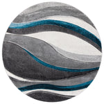 GREY / TURQUOISE