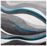 GREY / TURQUOISE