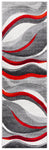 GREY / RED
