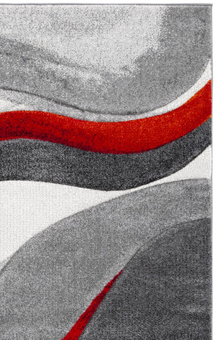 GREY / RED