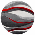 GREY / RED