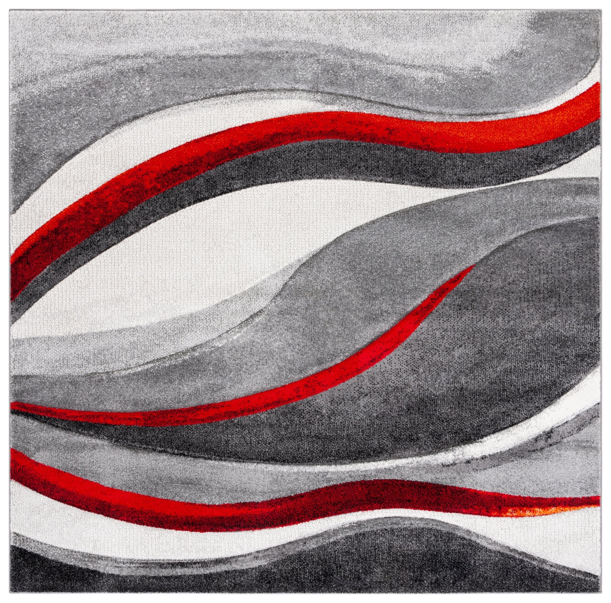 GREY / RED