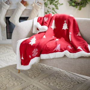Safavieh Cedar Sherpa Throw, HOL2005