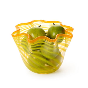 Tozai Home Rialto, Swirl Flare Bowl - HTY005