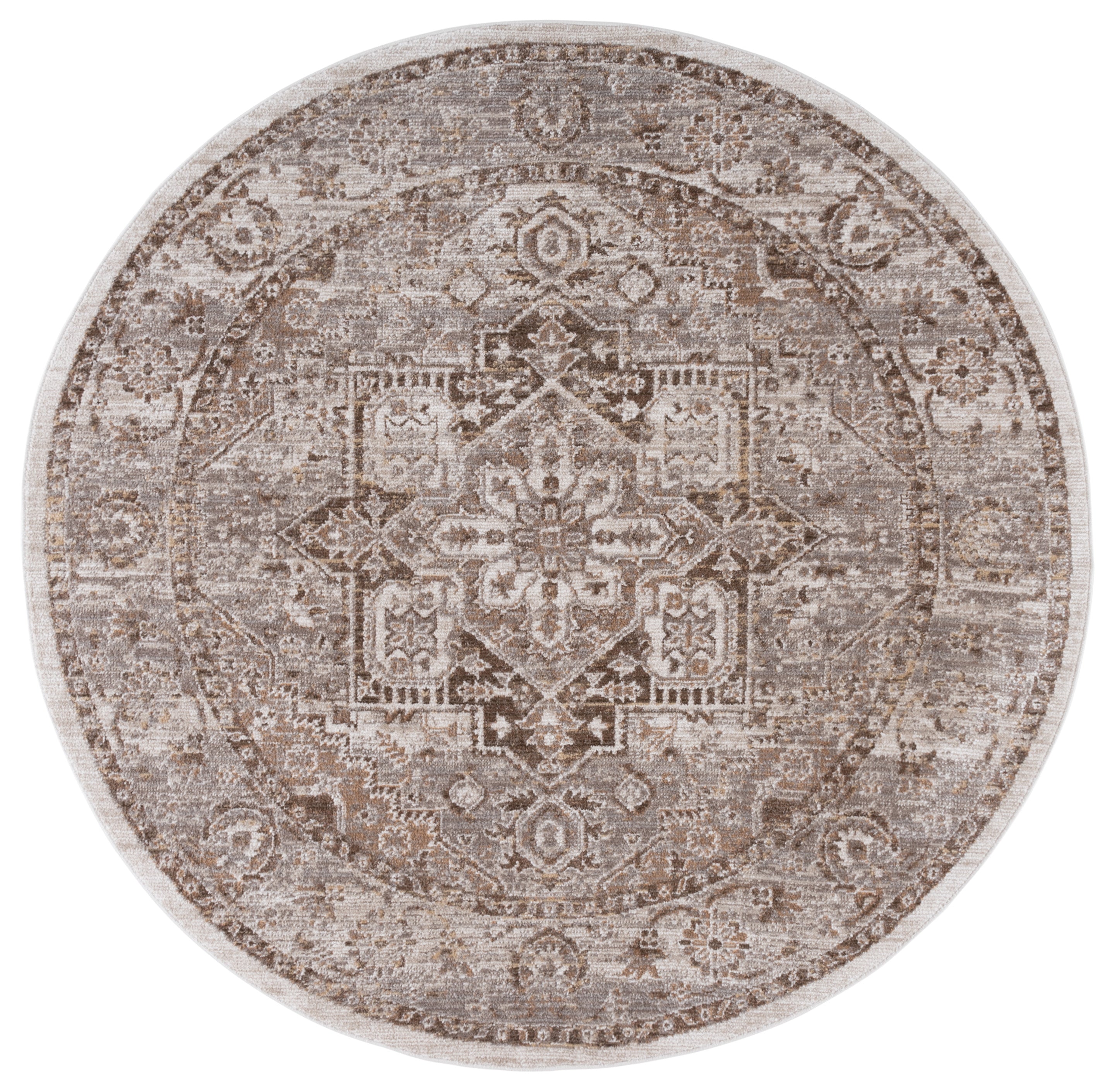HAZEL 500 – BROWN / IVORY