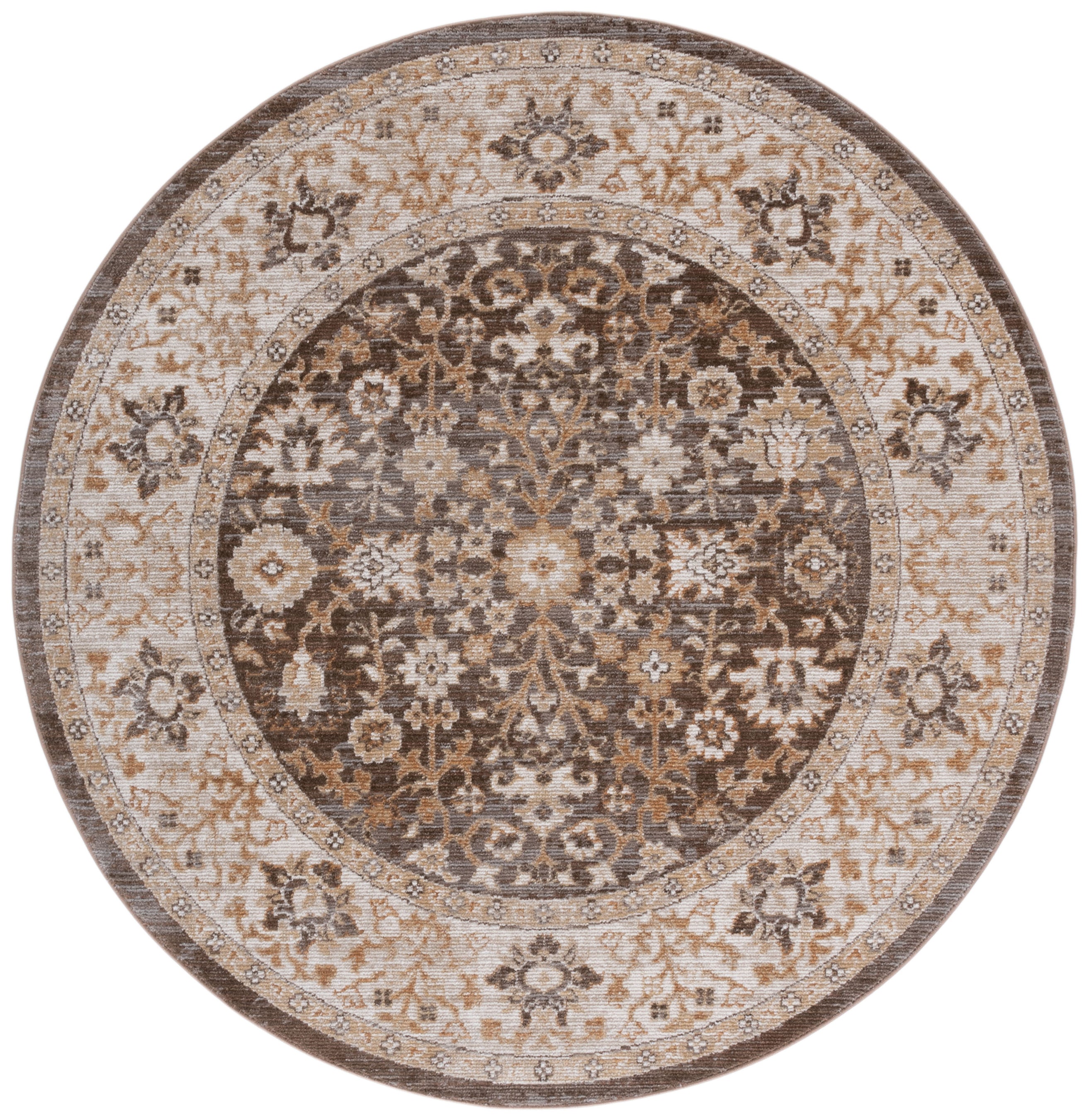 HAZEL 502 – BROWN / IVORY
