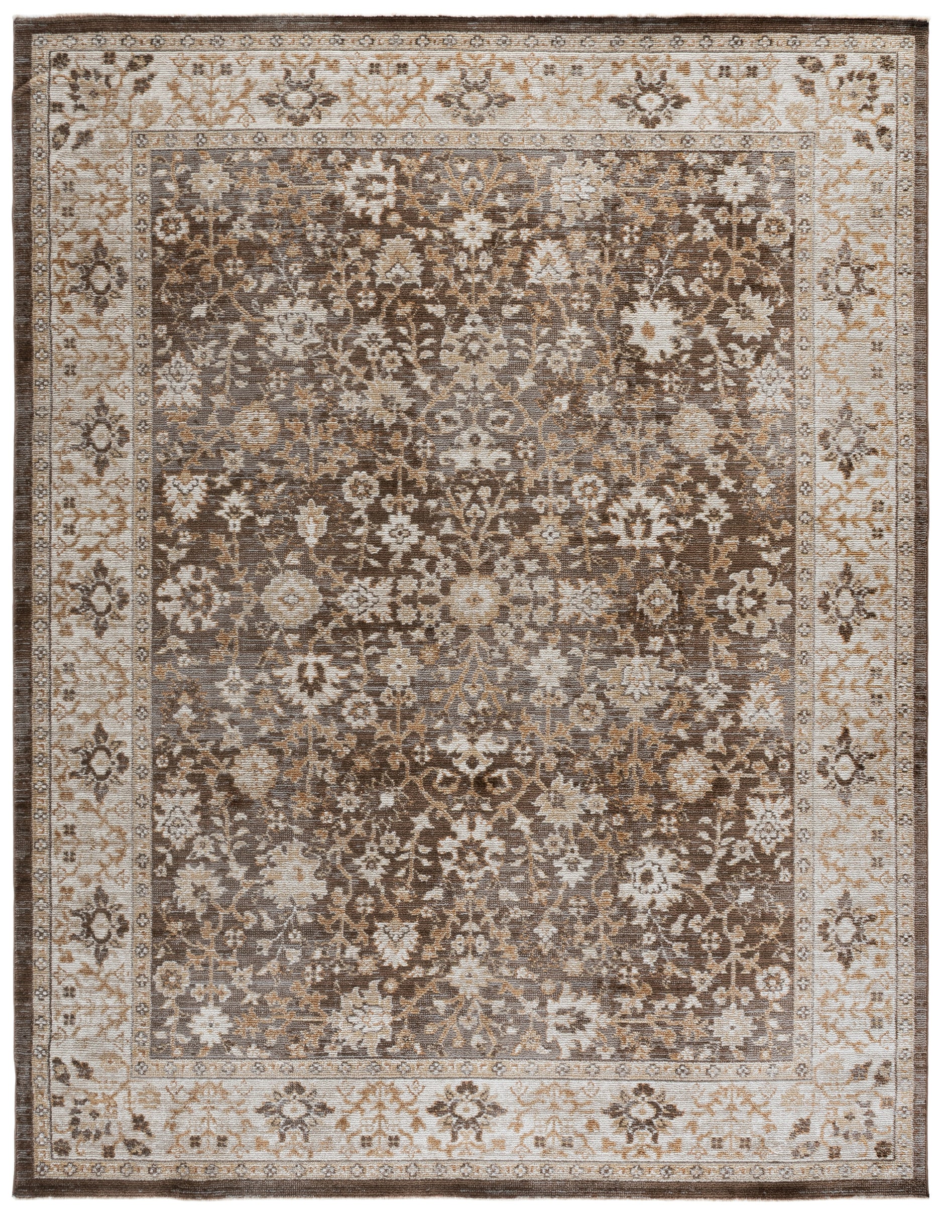 HAZEL 502 – BROWN / IVORY