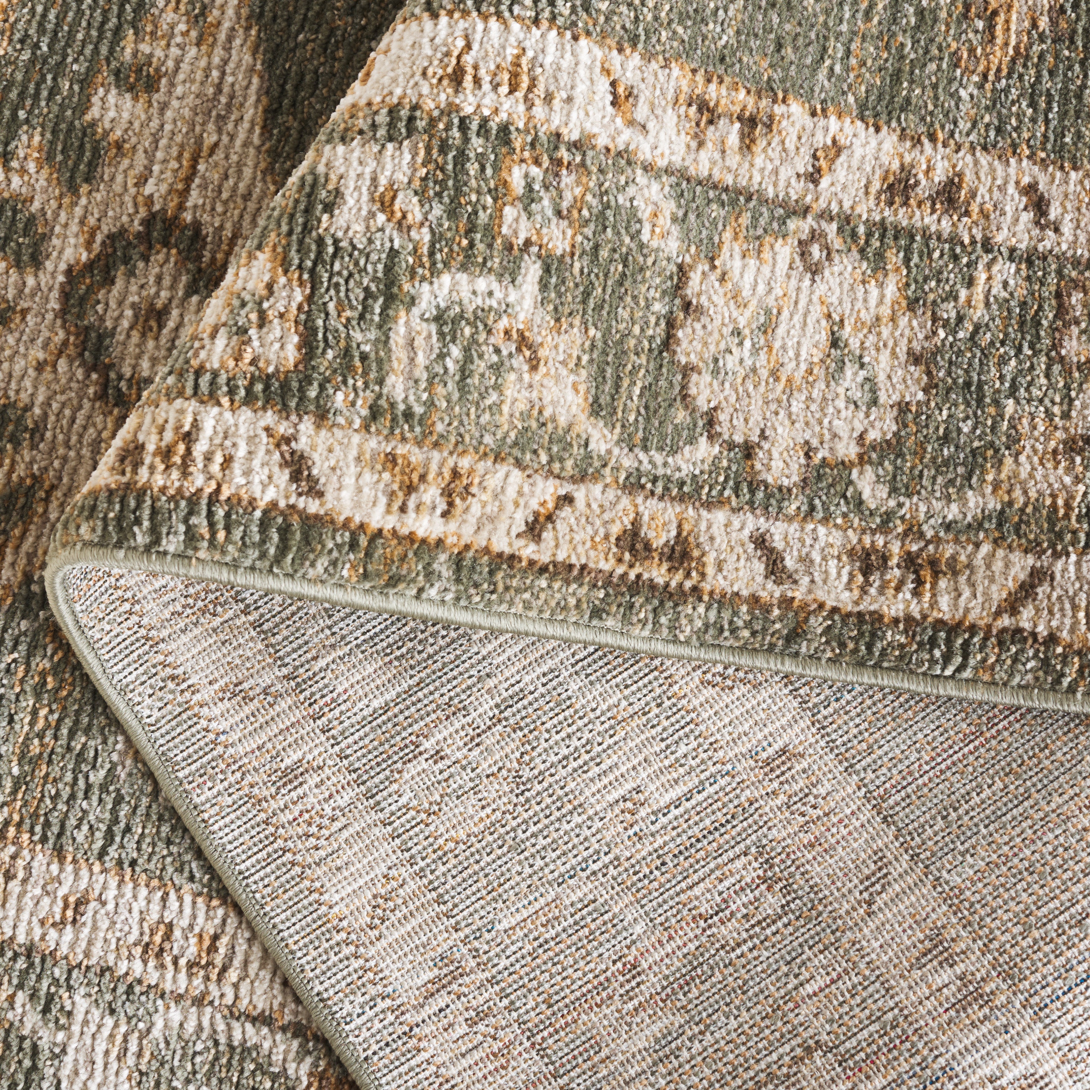 HAZEL 504 – GREEN / IVORY