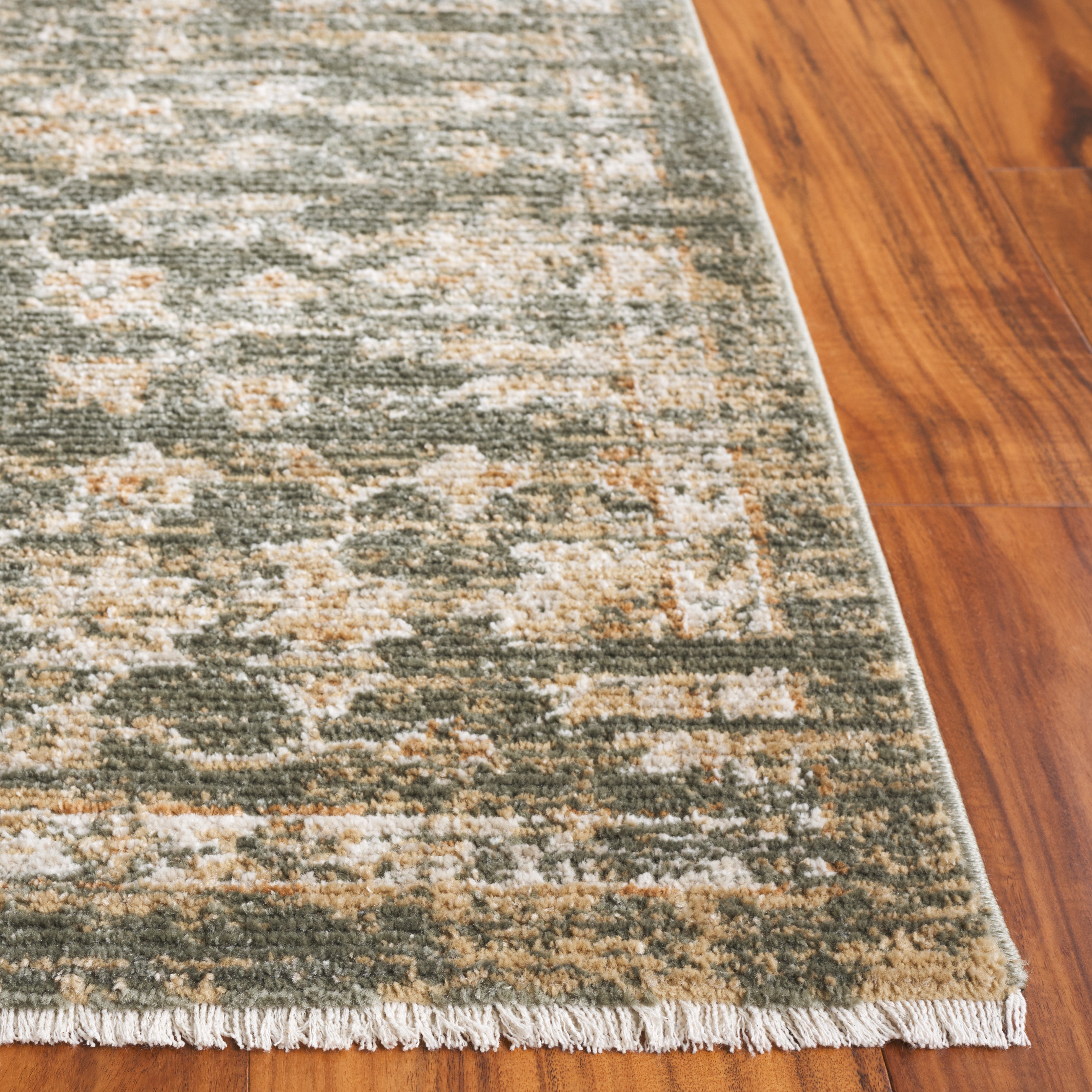 HAZEL 506 – GREEN / BEIGE