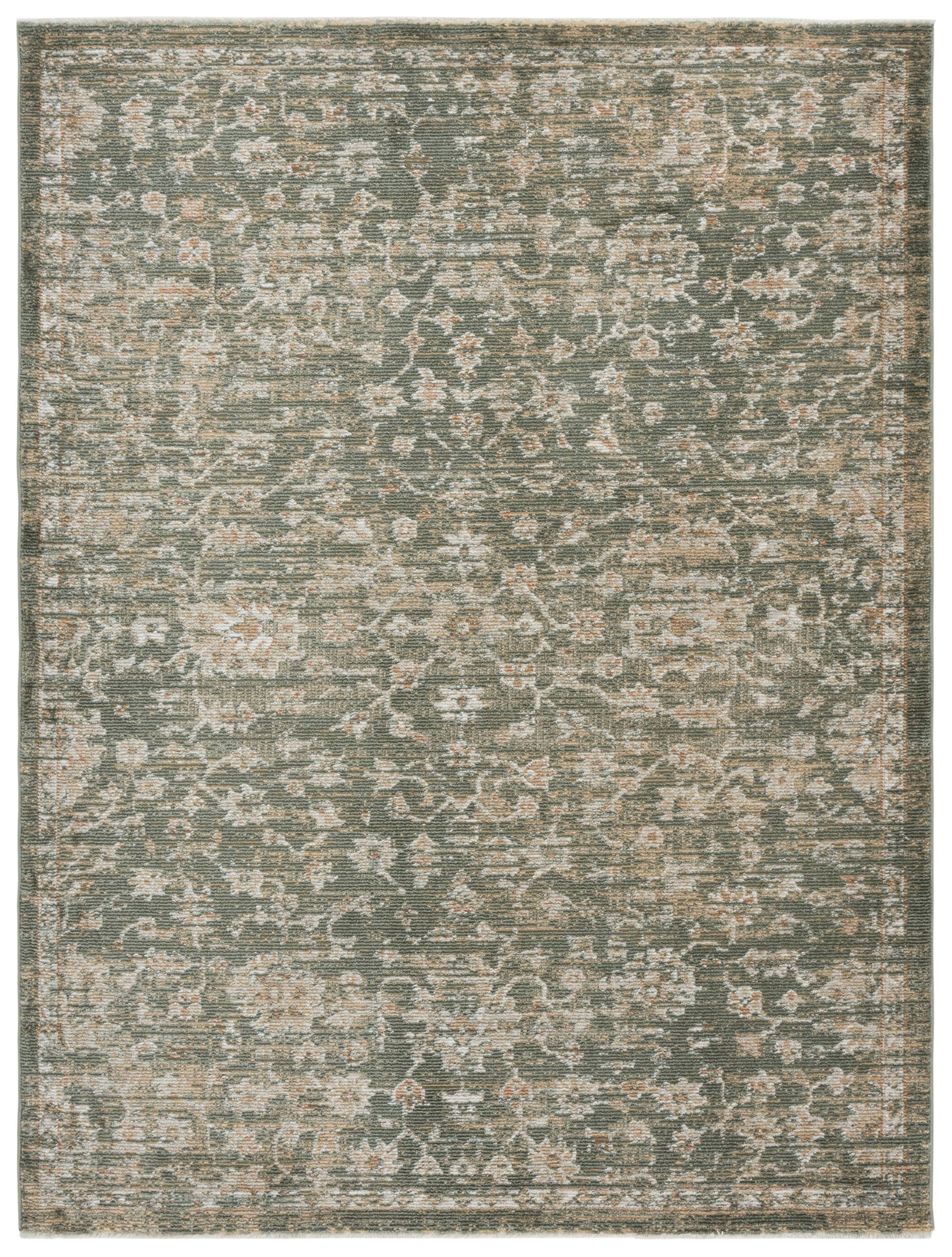 HAZEL 506 – GREEN / BEIGE