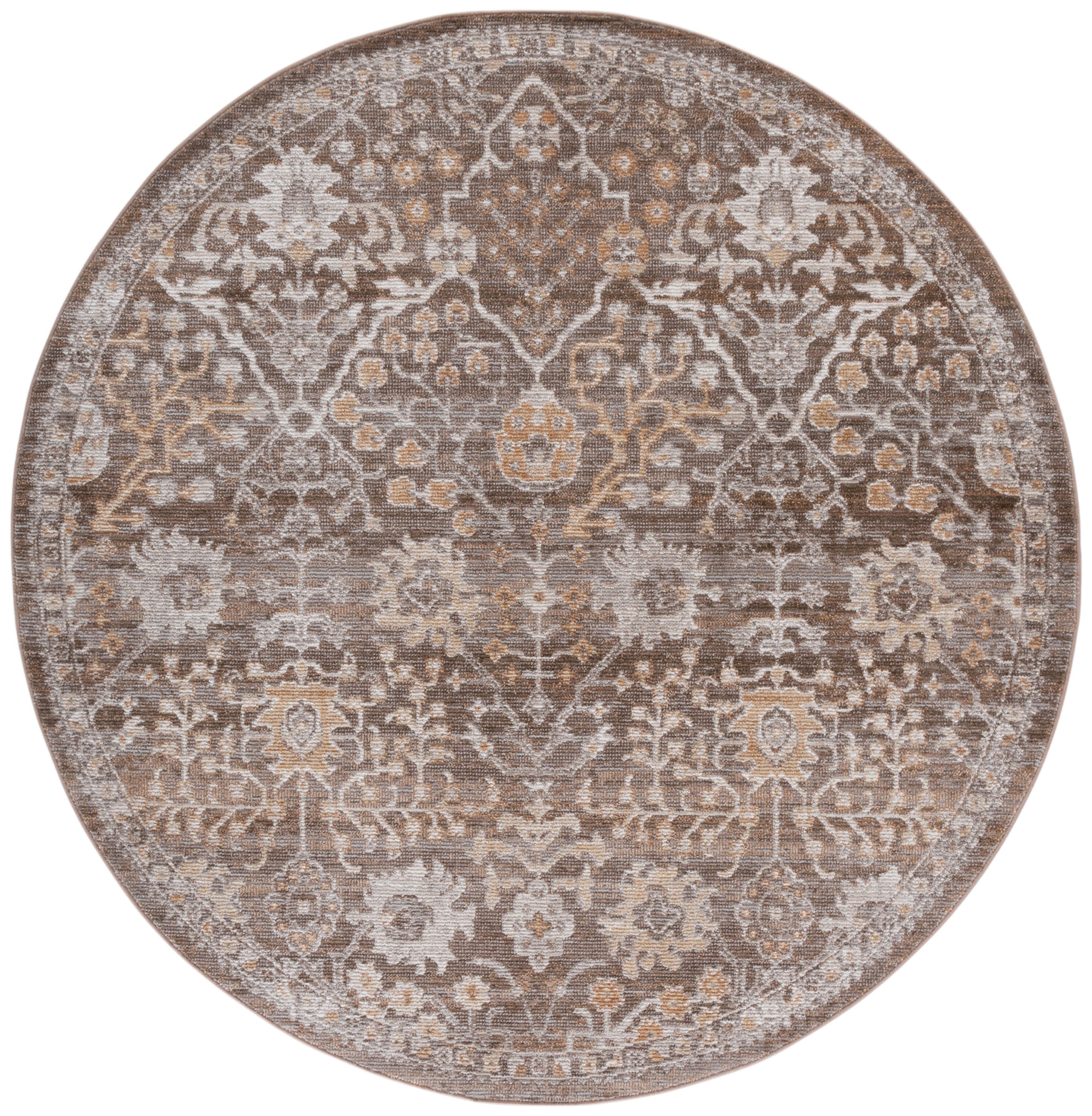 HAZEL 508 – BROWN / IVORY