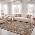 HAZEL 508 – BROWN / IVORY