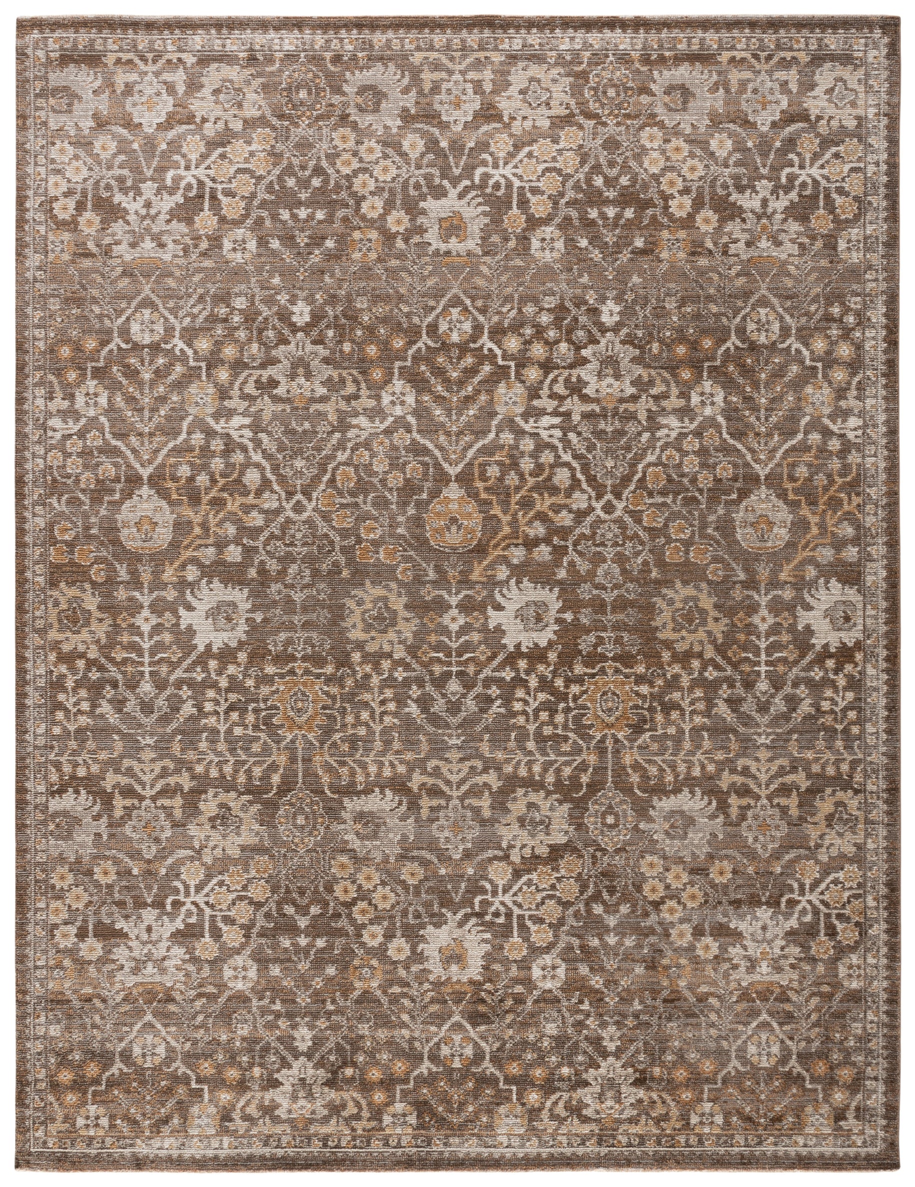 HAZEL 508 – BROWN / IVORY