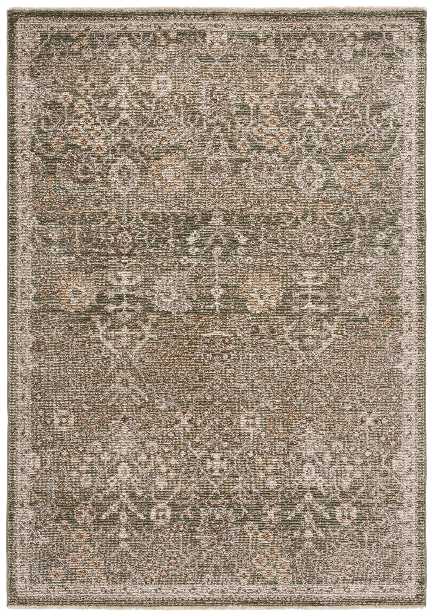 HAZEL 508 – GREEN / BEIGE
