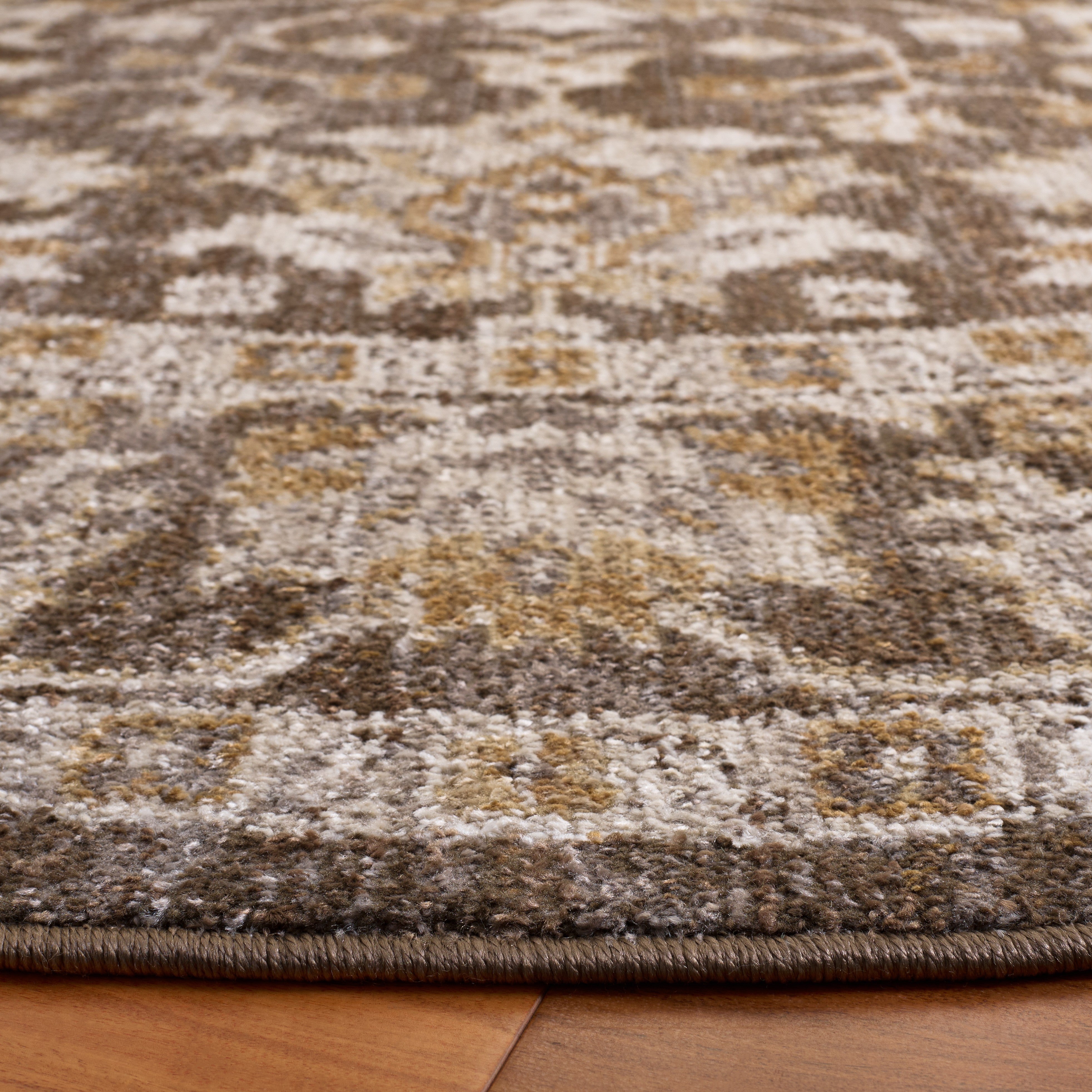 BROWN / IVORY
