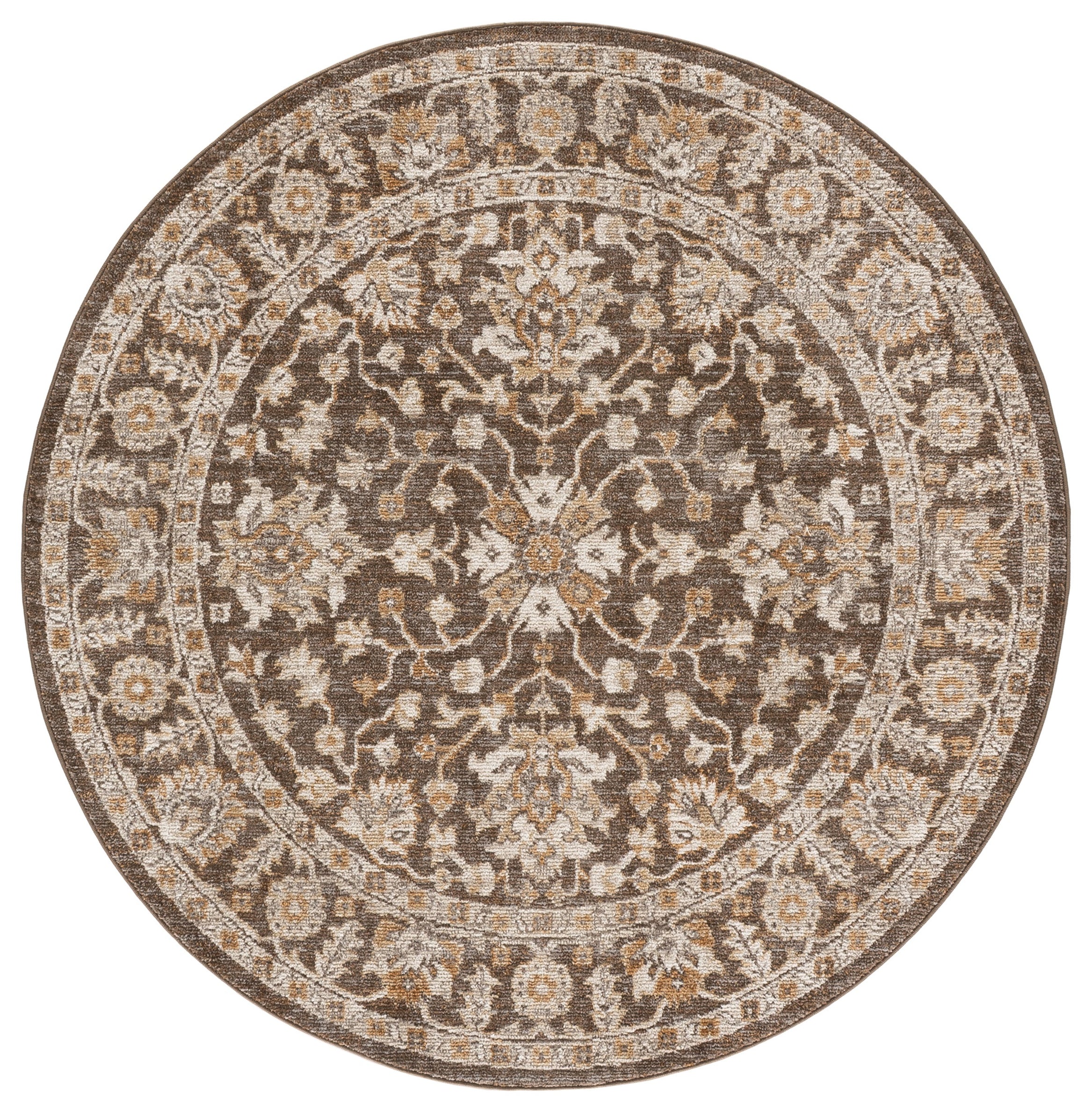 BROWN / IVORY