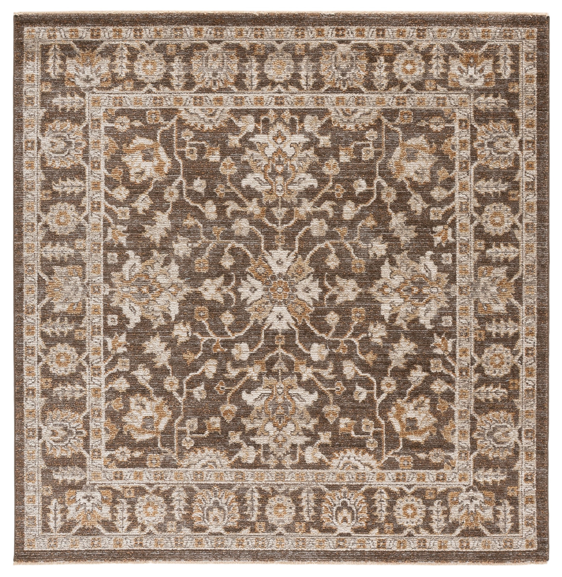 BROWN / IVORY