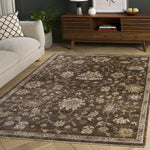 BROWN / IVORY