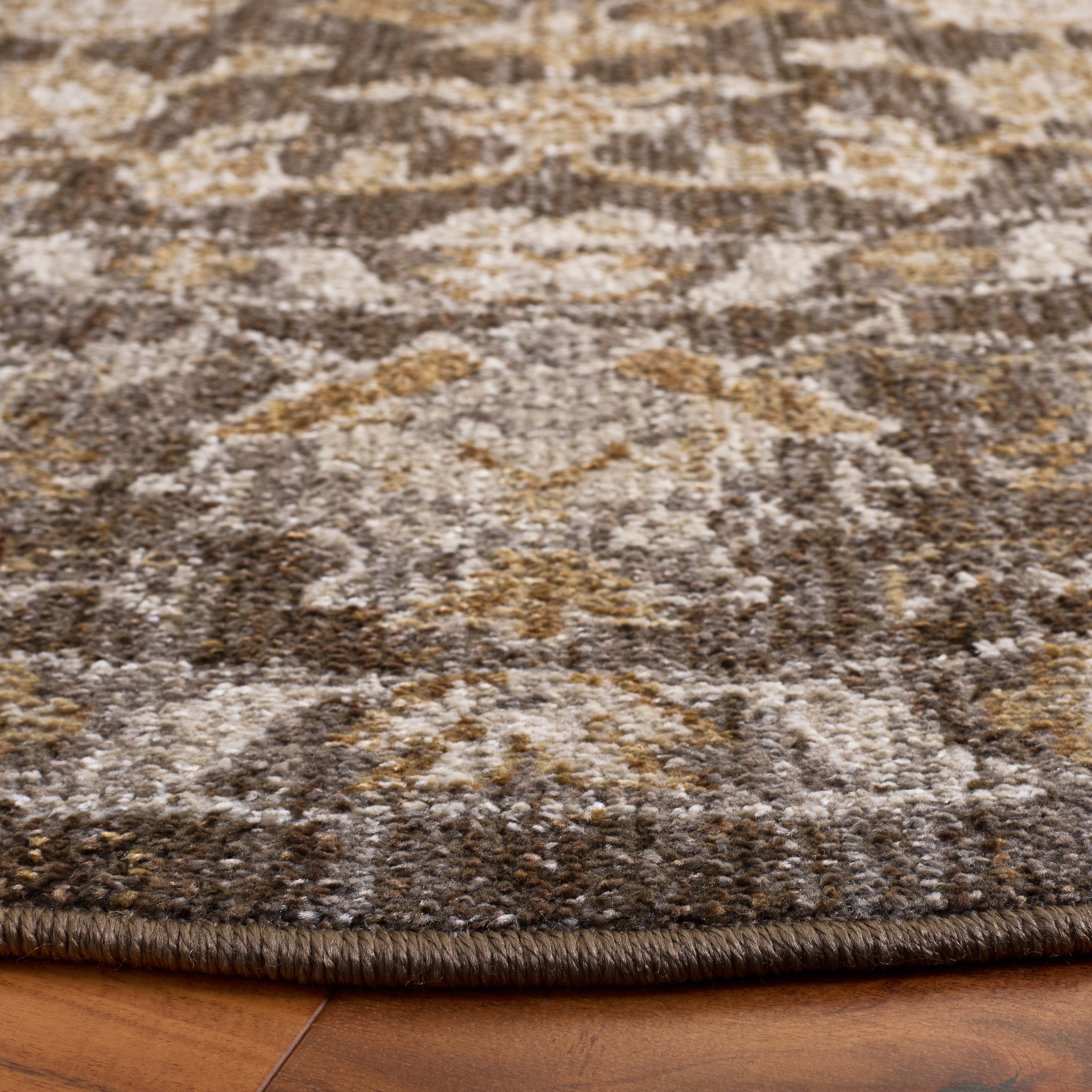 BROWN / IVORY