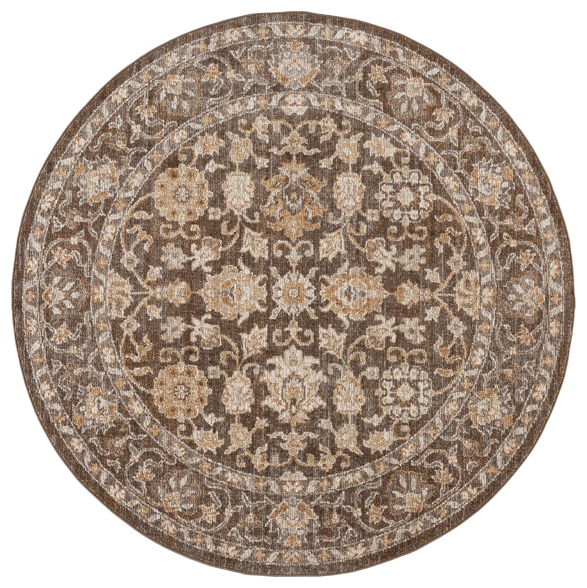 BROWN / IVORY