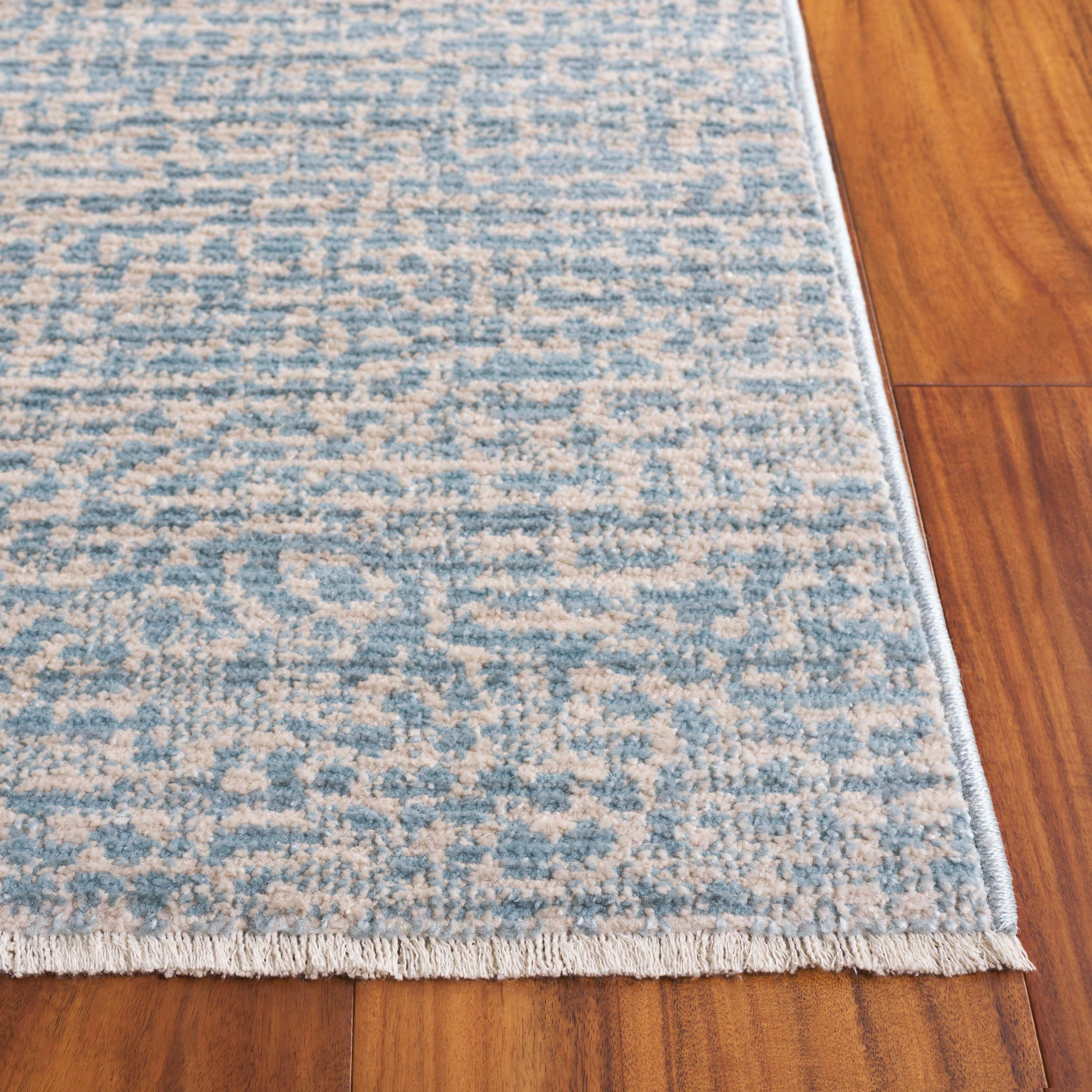 HAZEL 516 – AQUA / BEIGE