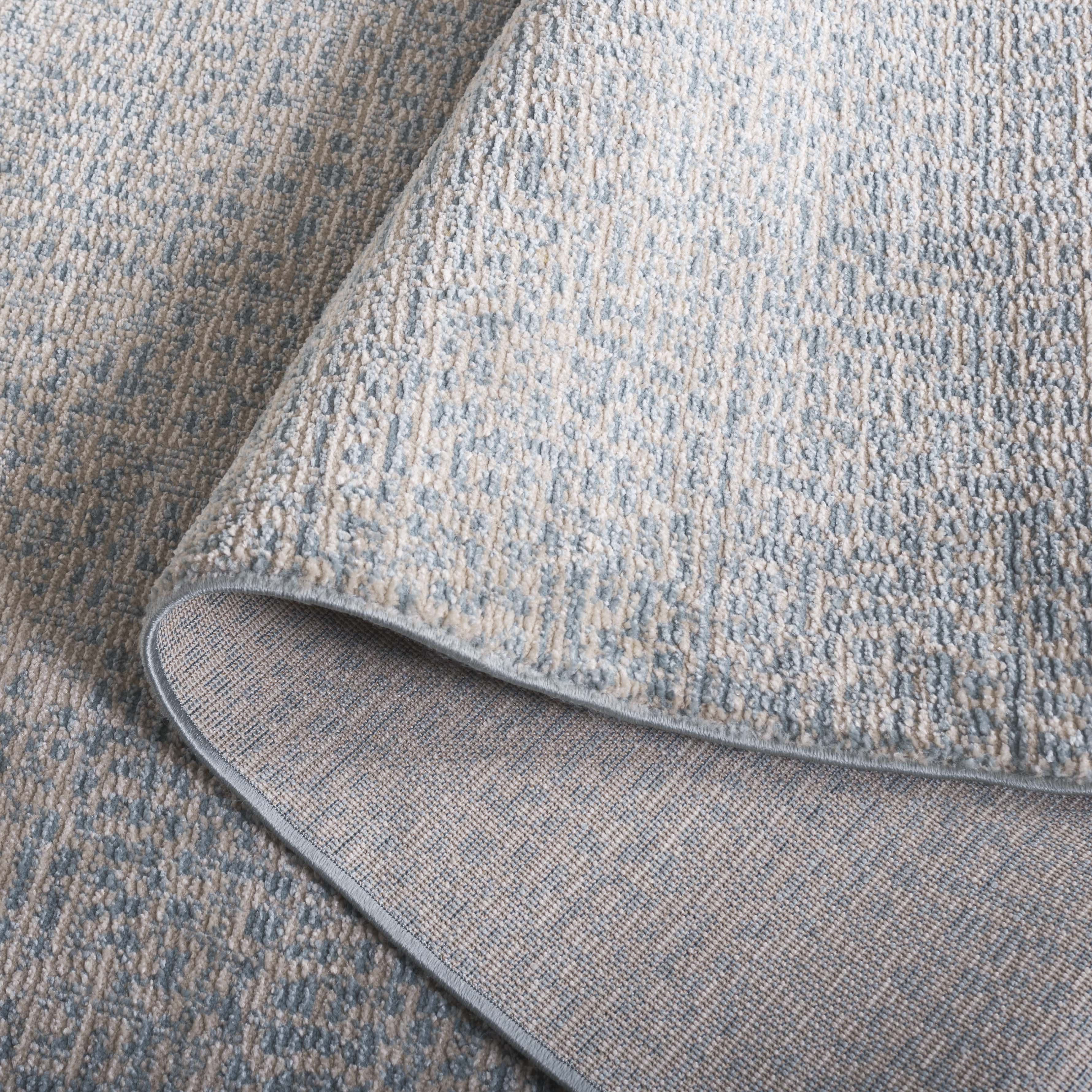 HAZEL 516 – AQUA / BEIGE