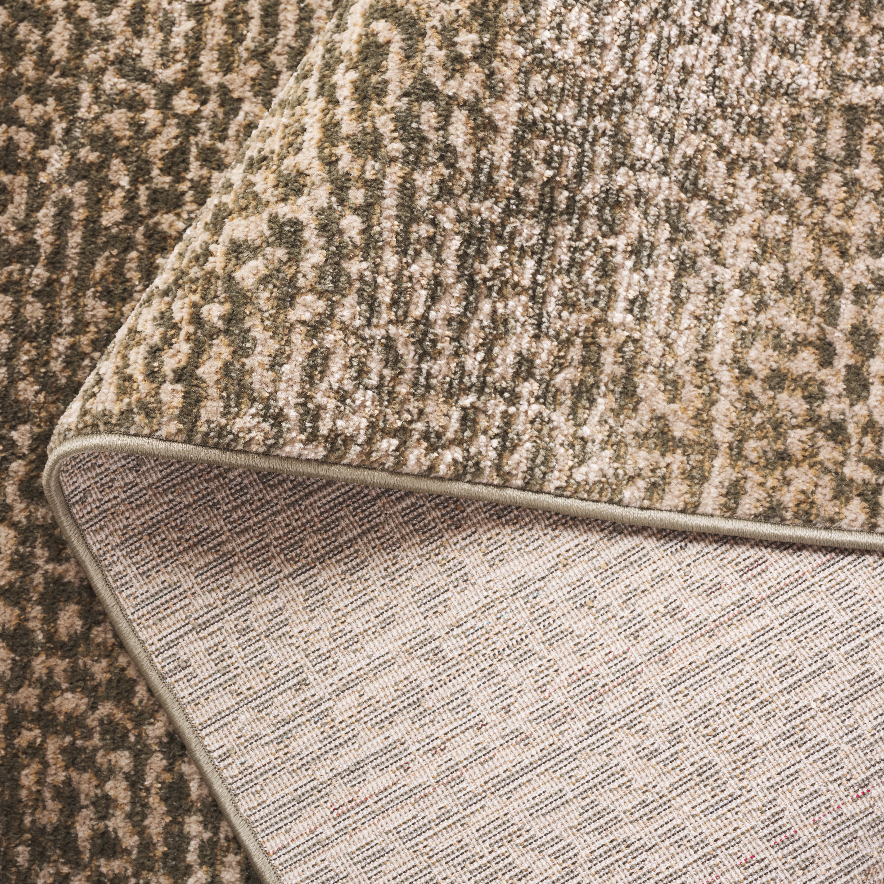 HAZEL 516 – GREEN / BEIGE