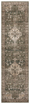 HAZEL 518 – GREEN / BEIGE