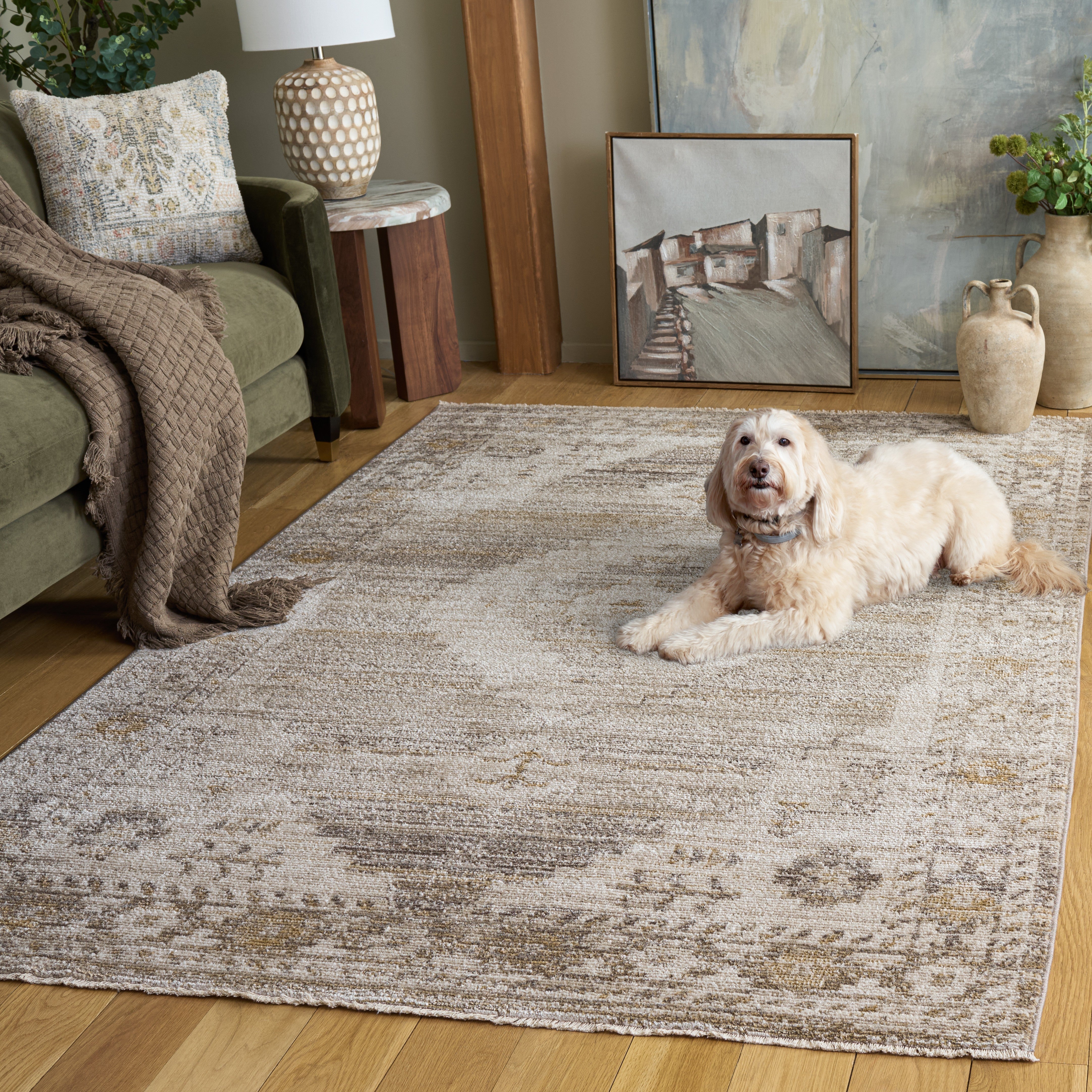 HAZEL 520 – BEIGE / IVORY