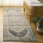 HAZEL 520 – BLUE / BEIGE