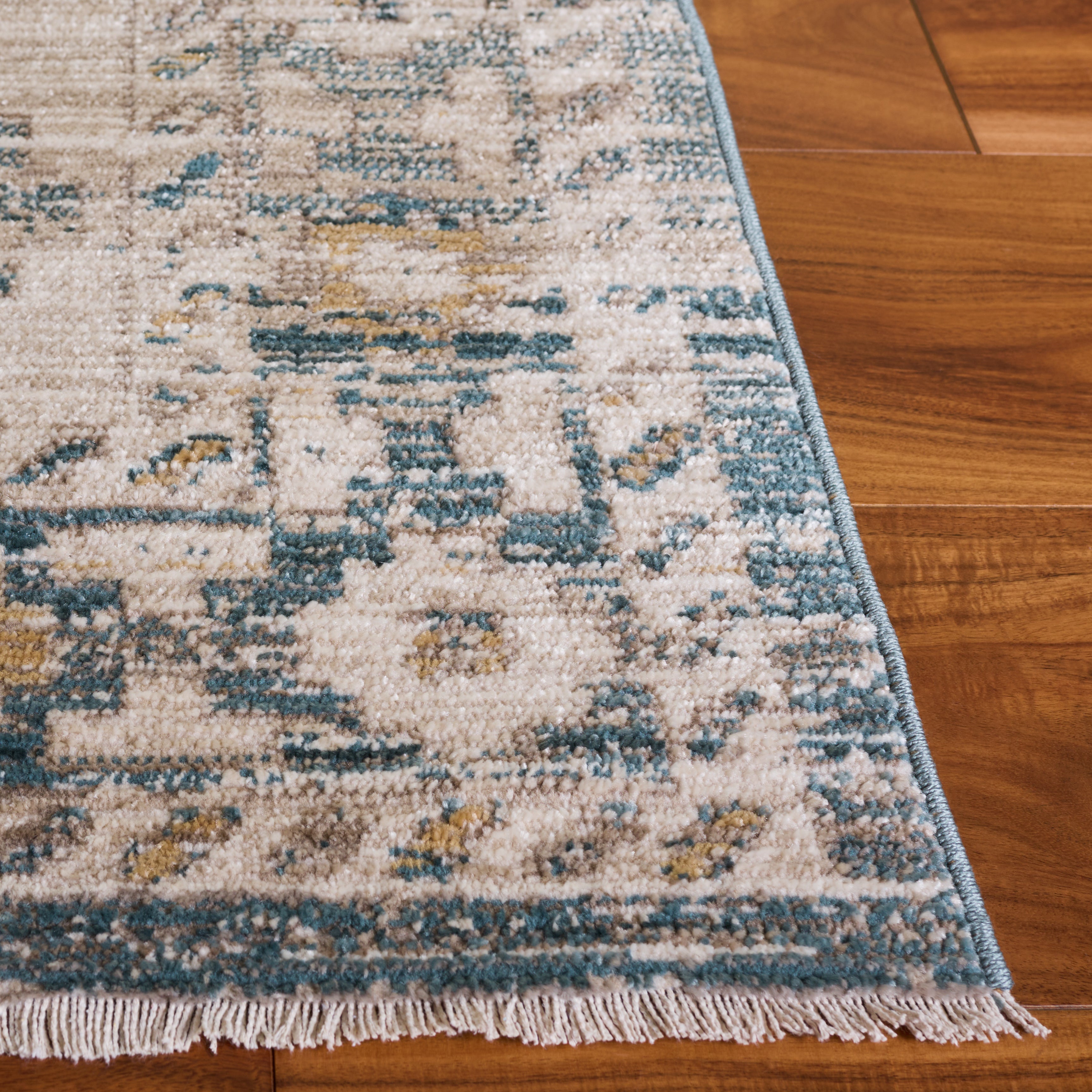 HAZEL 520 – BLUE / BEIGE