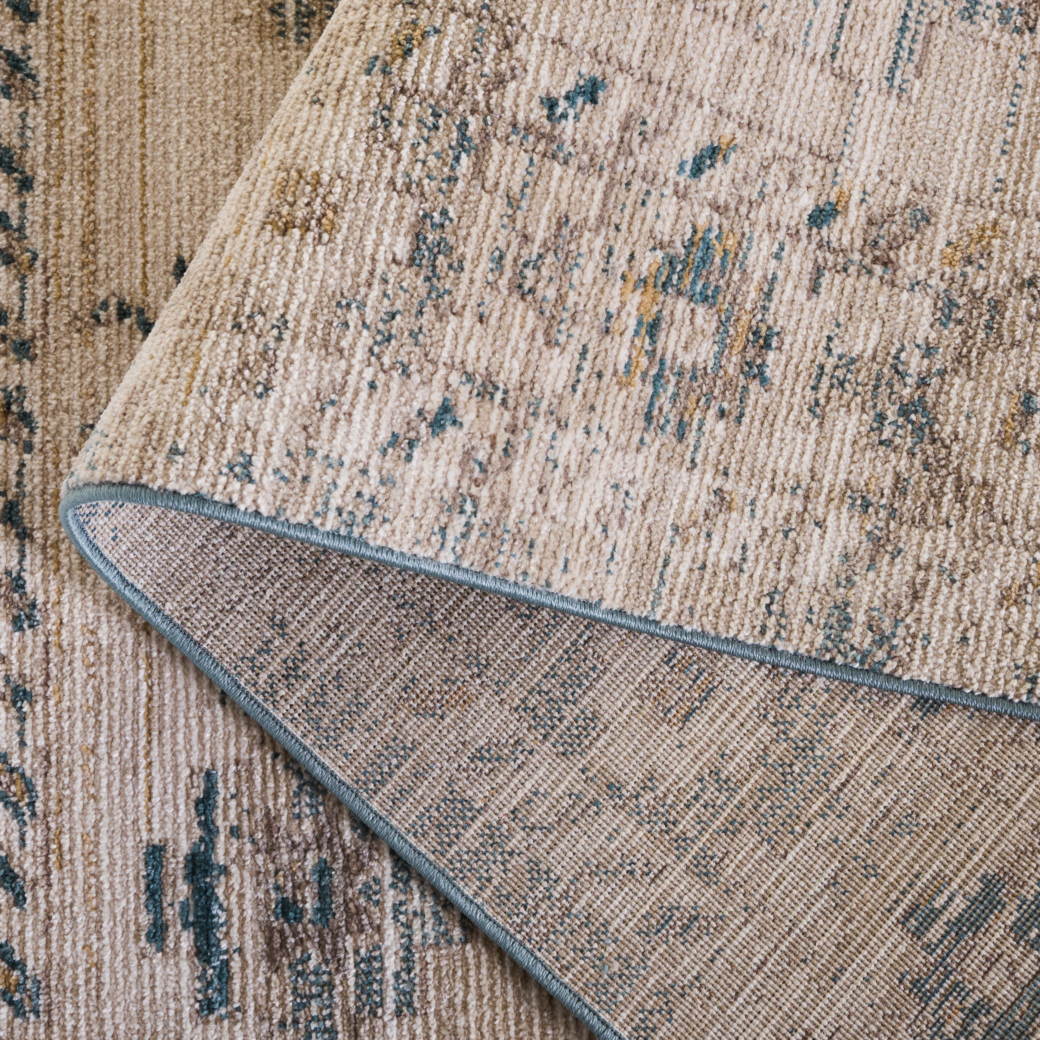 HAZEL 520 – BLUE / BEIGE