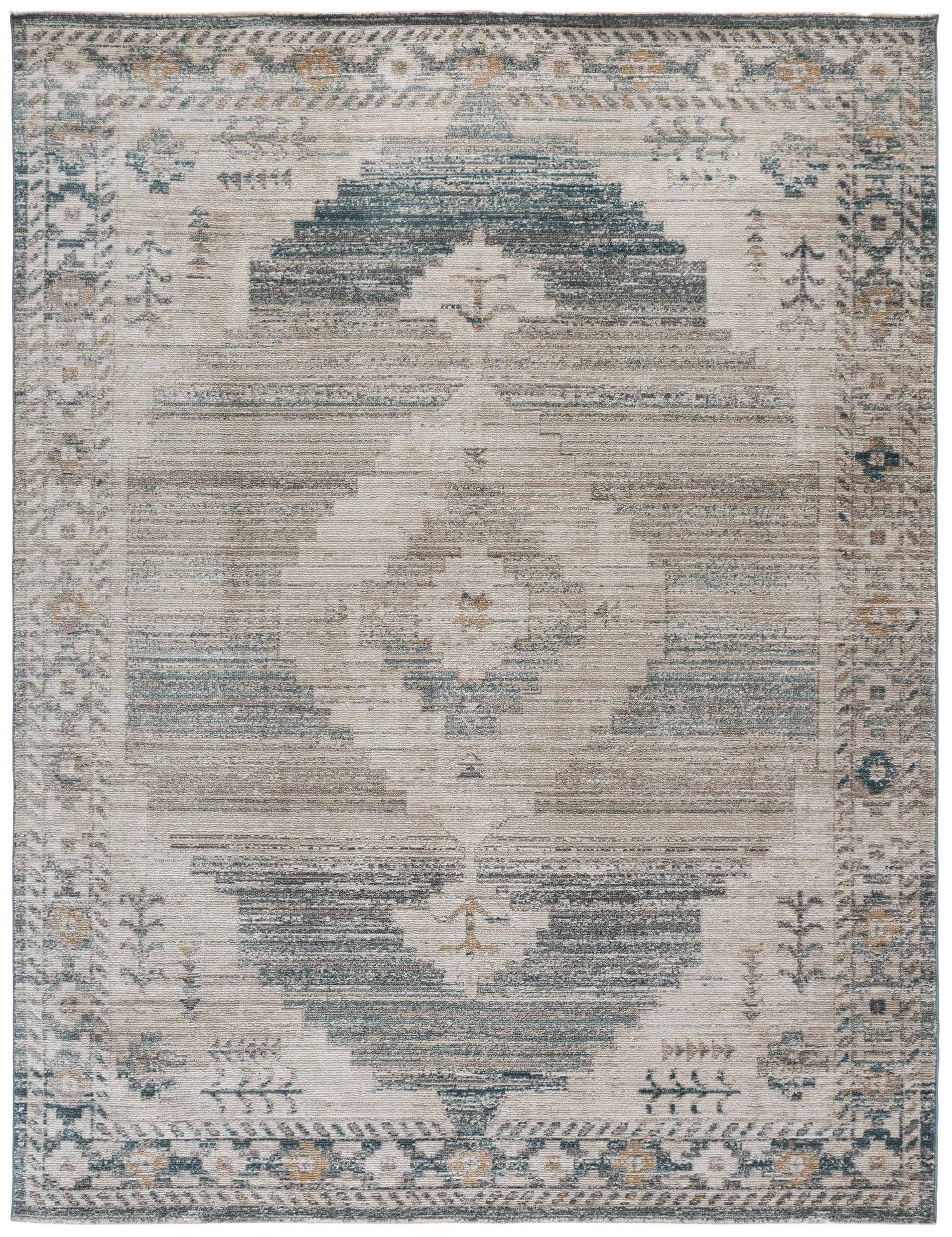 HAZEL 520 – BLUE / BEIGE